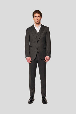 PRESTIGE gråt three-piece jakkesæt - SUIT CLUB