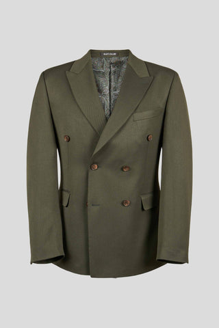 PRESTIGE grøn dobbeltradet blazer MBO