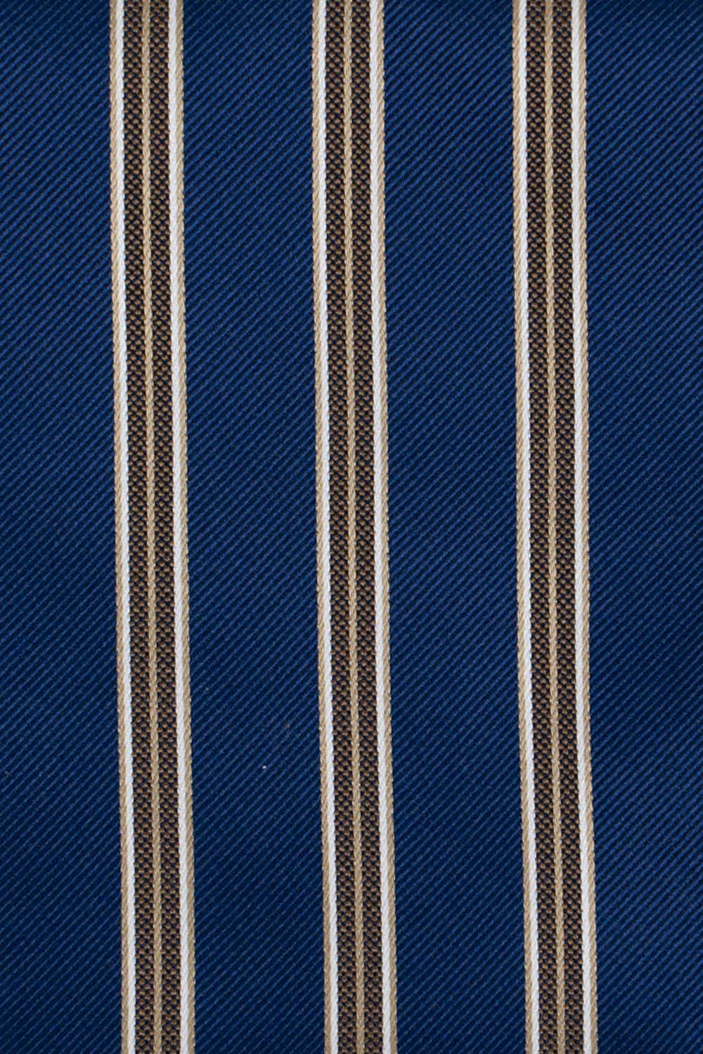 Slips & lommekluds pakke (Blå & champagne stribet) suitclub.dk