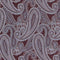Slips & lommekluds pakke (Bordeaux & grå paisley)