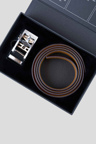 Brunt bælte SUIT CLUB