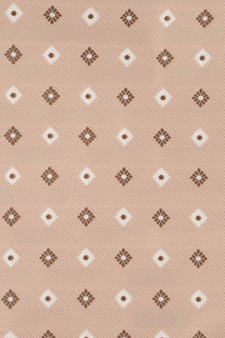 Beige blomstret lommeklud PVD