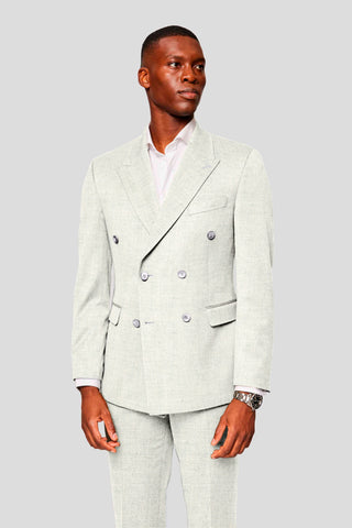 CUSTOM off-white uld jakkesæt SUIT CLUB