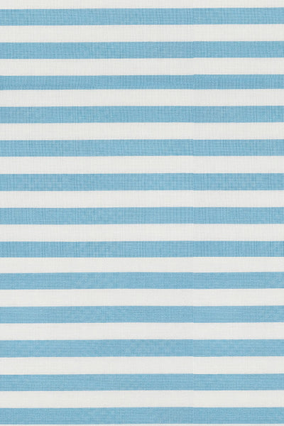 Signatur performance skjorte blå & hvid stribet slim