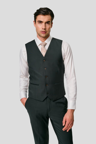 PREMIUM grønt three-piece jakkesæt PREMIUM