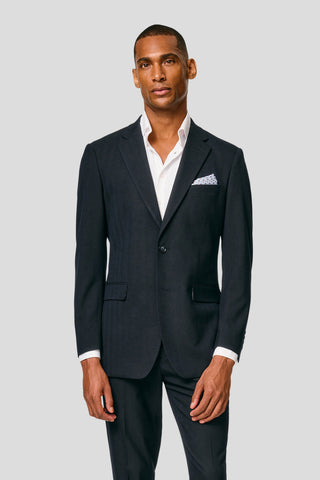 PRESTIGE navy blazer med sildeben