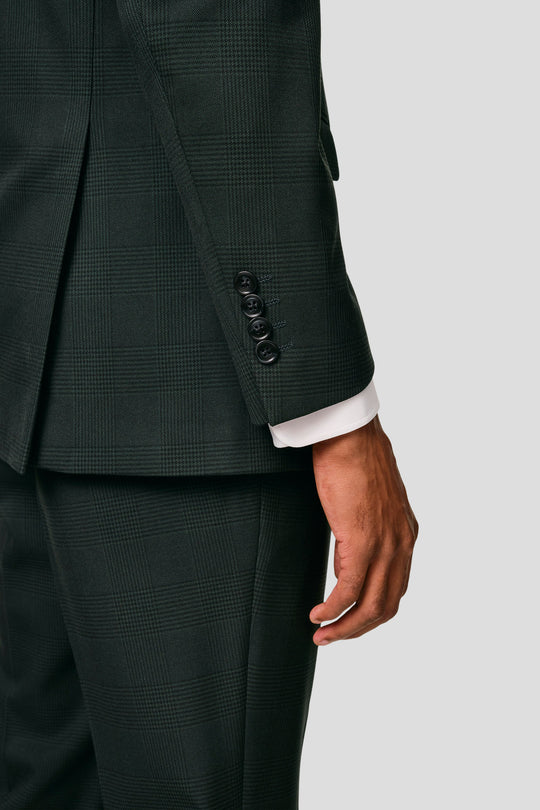PRESTIGE grøn blazer med tern MBO