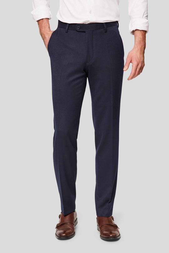 PRESTIGE navy three-piece jakkesæt MBO