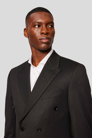 PRESTIGE sort dobbeltradet blazer MBO