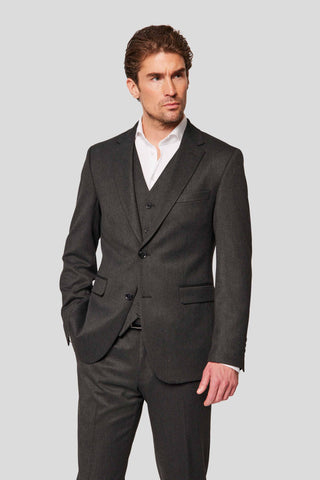 PRESTIGE gråt three-piece jakkesæt - SUIT CLUB