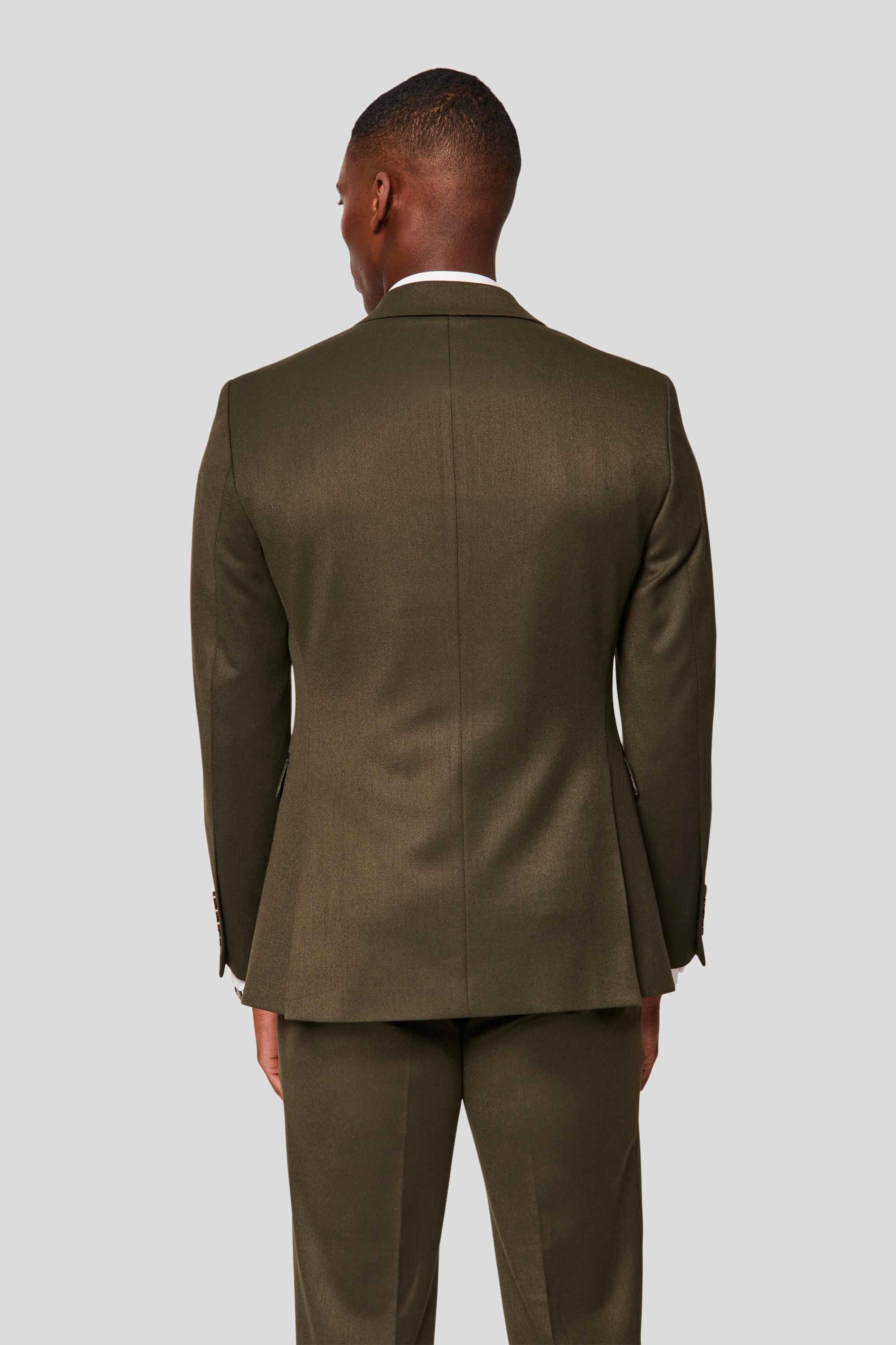 PRESTIGE grøn dobbeltradet blazer MBO