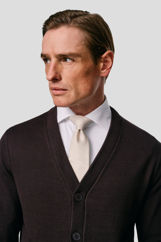 Brun cardigan HVIID
