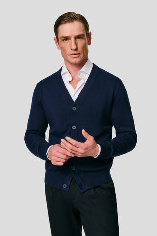 Navy cardigan HVIID