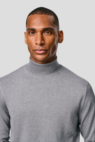 Grå turtleneck HVIID