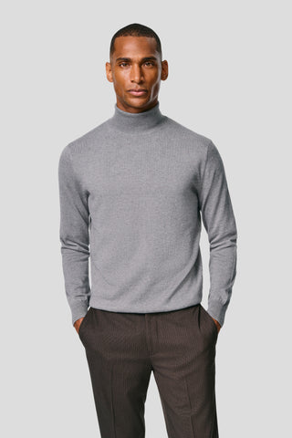 Grå turtleneck HVIID