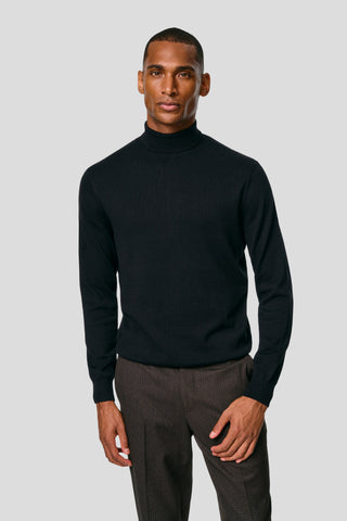 Sort turtleneck HVIID