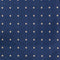 Marineblaue Krawatte mit goldenen Punkten