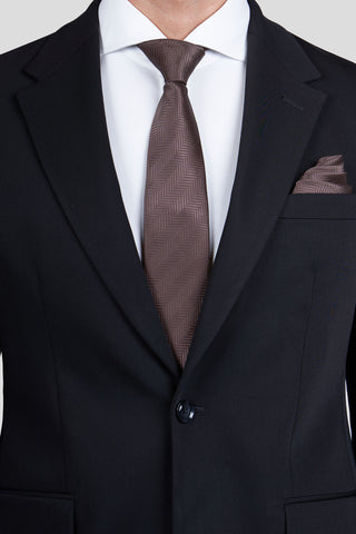 Brunt sildeben slips PVD