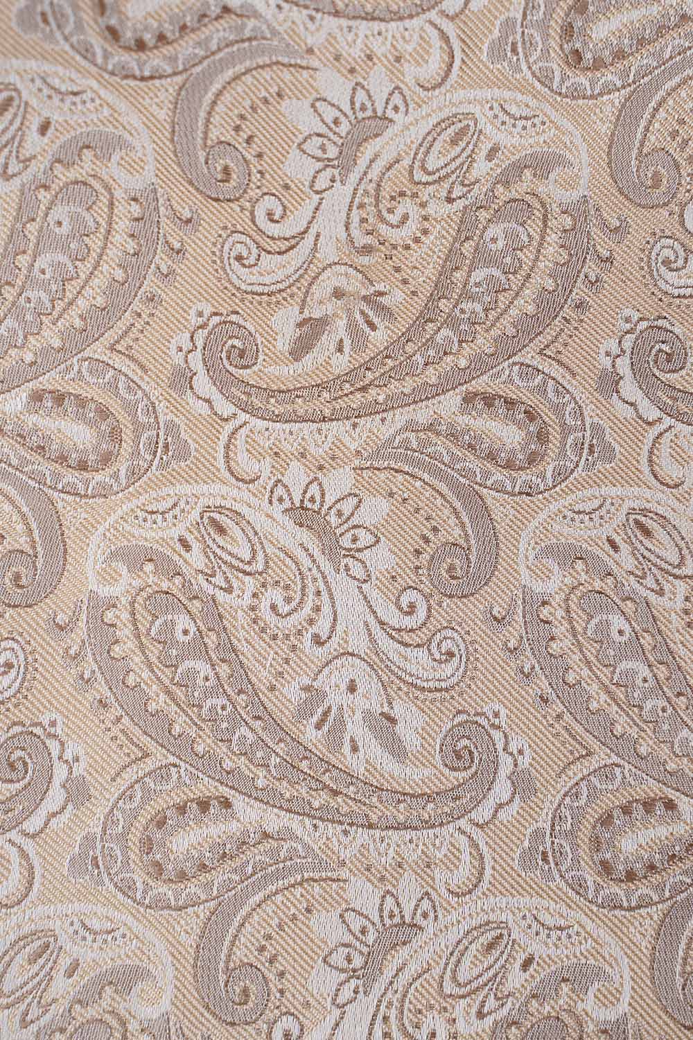 Slips & lommekluds pakke (Champagne paisley) suitclub.dk