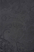 Slips & lommekluds pakke (Sort paisley)