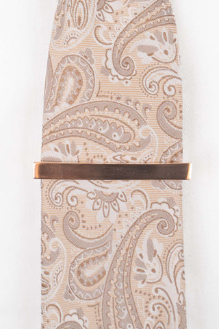 Rosaguld slipsenål PVD