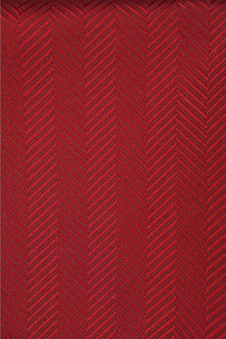 Rødt sildeben slips PVD