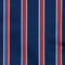Blå & rød stribet slips