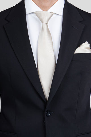 Champagne lommeklud PVD