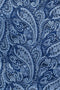 Slips & lommekluds pakke (Blå paisley)