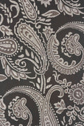 Slips & lommekluds pakke (Sort & beige paisley)