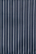 Slips & lommekluds pakke(Navy & hvid stribet)