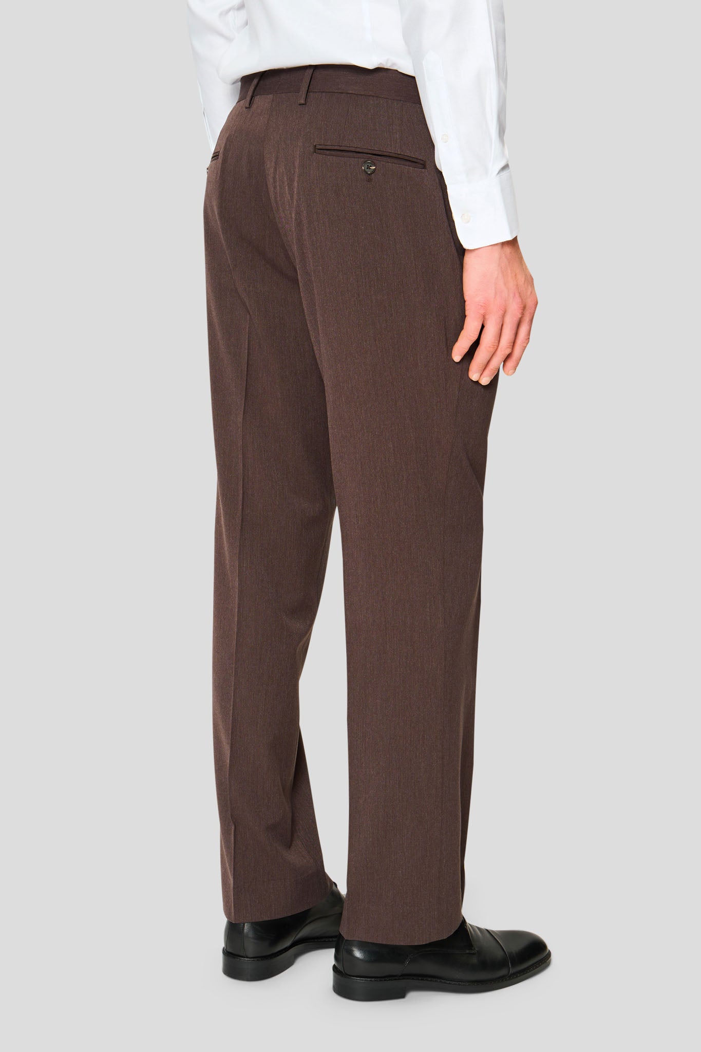 PRESTIGE mørkebrune habitbukser MBO