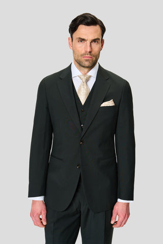 PREMIUM grønt three-piece jakkesæt