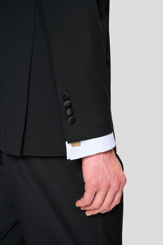 PREMIUM sort smoking jakkesæt