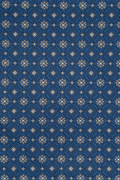 Slips & lommekluds pakke (Blå blomstret)