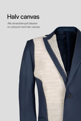 CUSTOM brunt uld jakkesæt SUIT CLUB