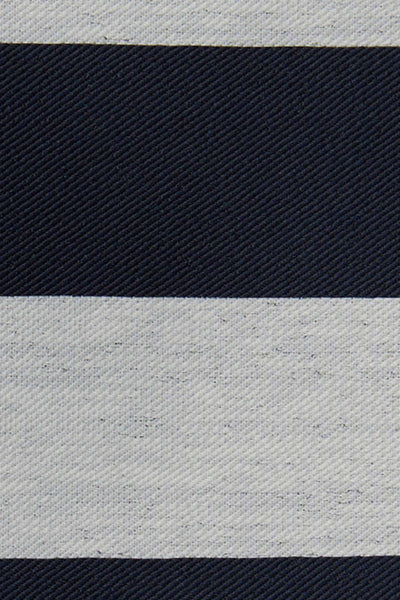 Navy stribet slips