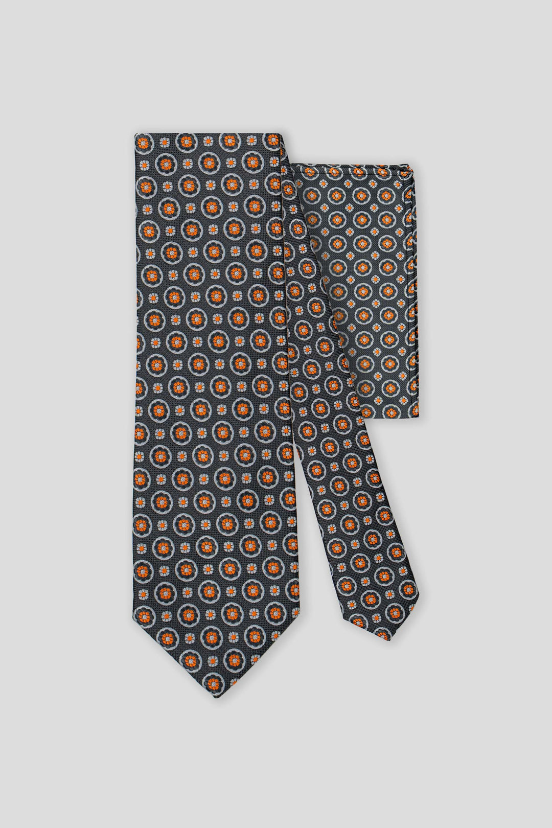 Slips & lommekluds pakke (Orange blomstret) suitclub.dk