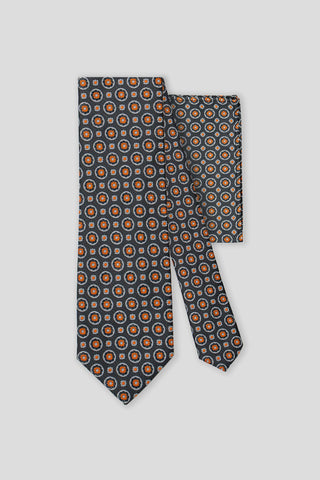 Slips & lommekluds pakke (Orange blomstret) suitclub.dk