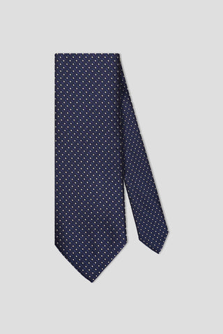 Navy & guld prikket slips PVD